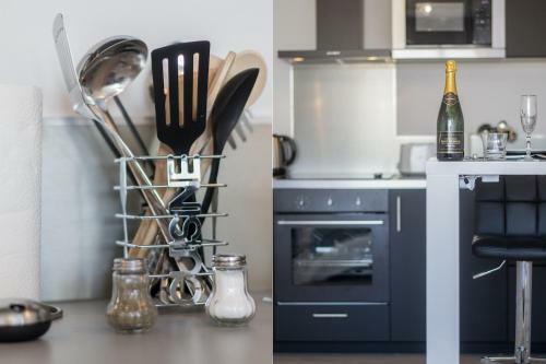 Apartamento Sweethome Dijon - Black & White