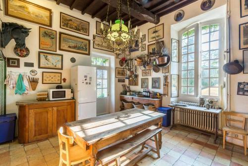 Liorac-sur-louyre Villa Sleeps 11 Pool Wifi