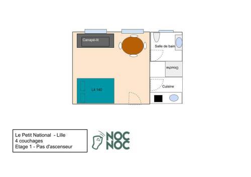 Apartamento Nocnoc - Le Petit National