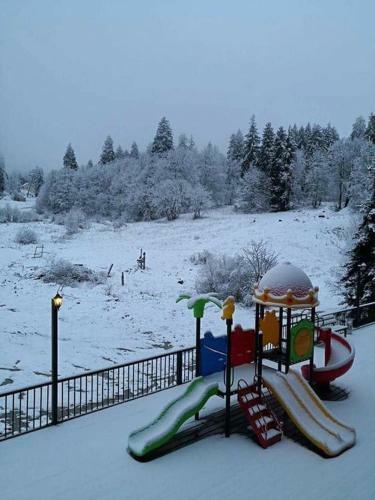 Mgzavrebi Aparthotel Under Mount Kokhta, Bakuriani