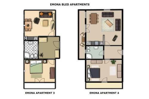 Emona Apartments, Bled