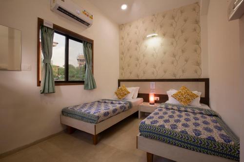 Villa Saffronstays Dhyana.