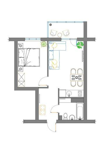 Apartment Kolmovskaya 87