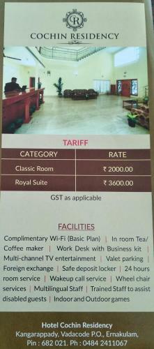 Hotel Cochin Residency