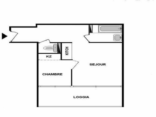 Apartment 2 Pi�ces Avec Vue Mont Saint Clair