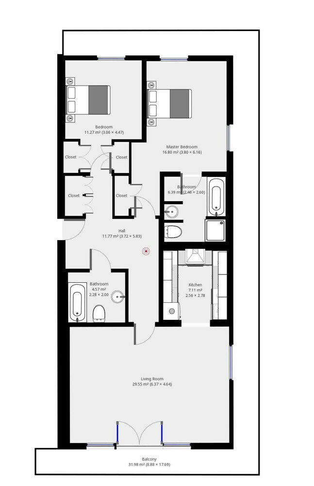 Canary Wharf - Corporate River View Apartments