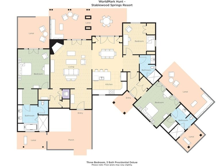 Apartamento Worldmark Hunt - Stablewood Springs Resort