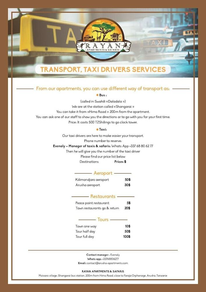 Rayan Apartments & Safaris