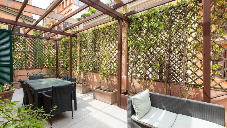 Apartamento Rental In Rome Augustus Terrace Deluxe