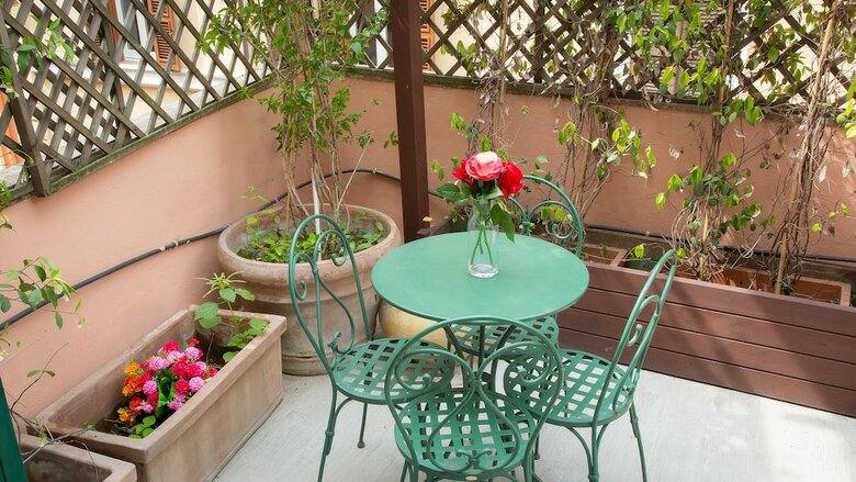 Apartamento Rental In Rome Augustus Terrace Deluxe