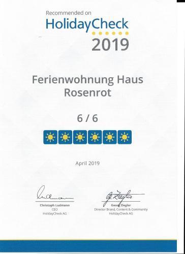 Apartamento Haus Rosenrot