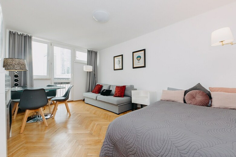 Unit Short Rent Apartment By Warsaw Metro Station