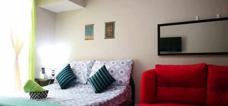 Cozy Condo Studio Near Airport With Wifi