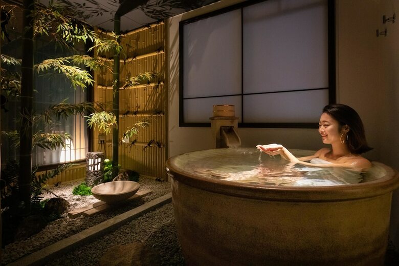 Apartamentos Konjaku-so Dotonbori Garden Spa Stay