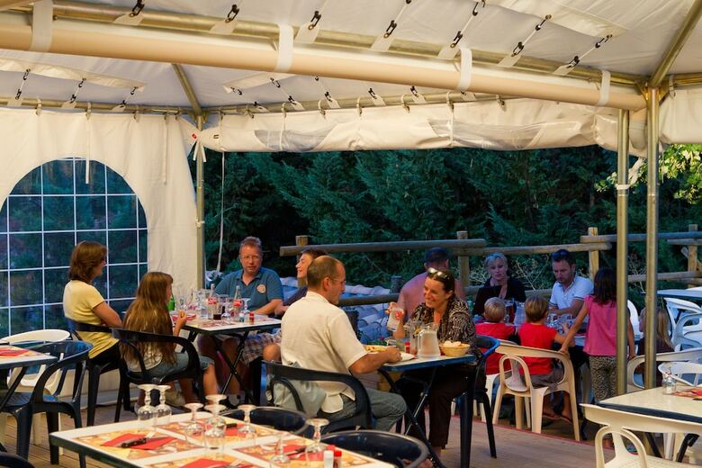 Ludocamping Bungalow Toile