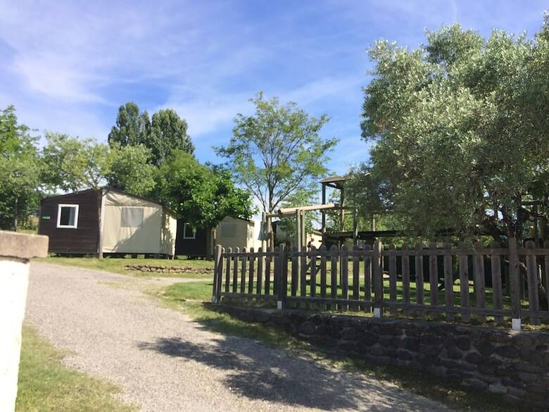 Ludocamping Bungalow Toile