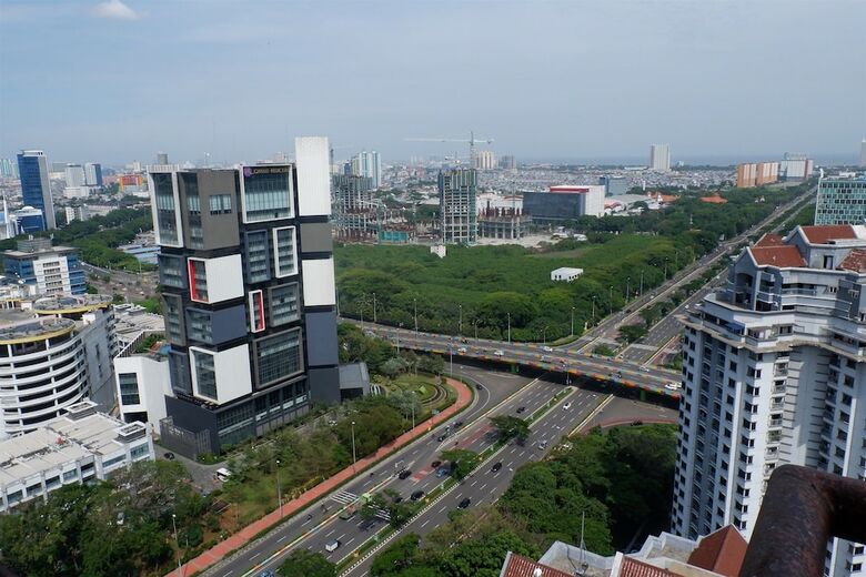 2br City View At Mediterania Boulevard Apartment