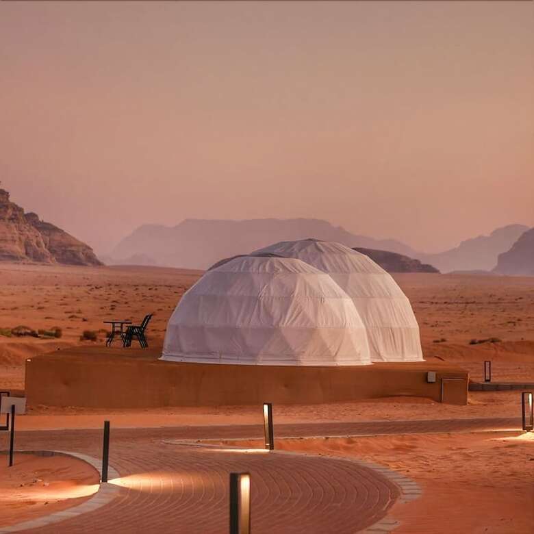 Wadi Rum Ufo Luxotel - Campsite