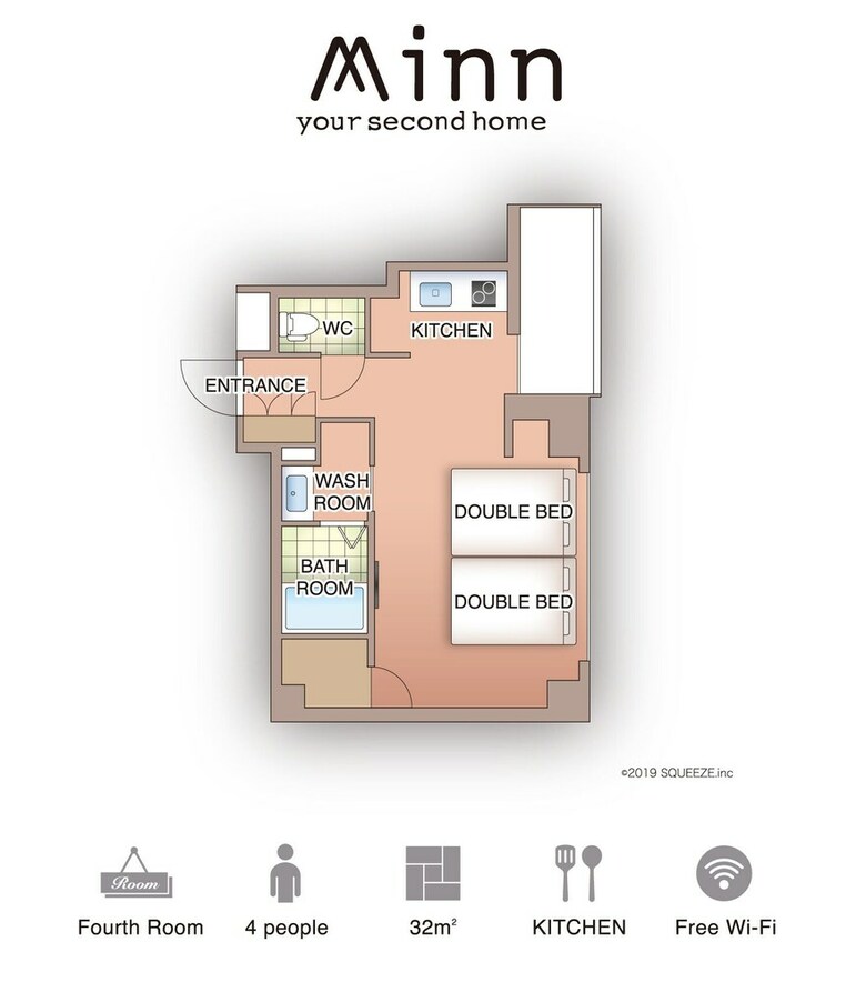 Apartamentos Minn Umeda-north