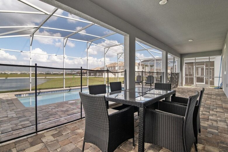 8br Championsgate Pool Home Wmtheater