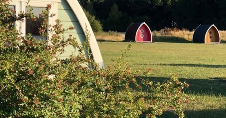 Camping Pod Near Lake