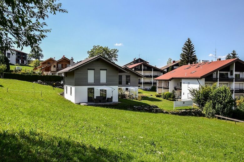 Ch�lets de La Libert� - Haus Garten