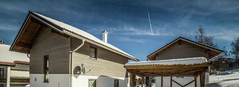 Ch�lets de La Libert� - Haus Garten