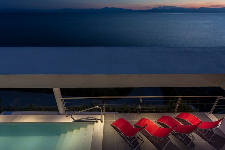 600m� Homm Luxury Villa Sea Side Evia 16ppl