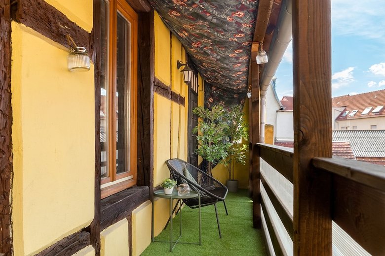 Apartamento Th - Pandore Colmar City Center Balcony
