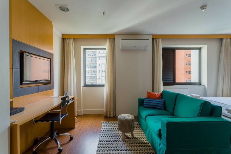 Apartamentos Ce806 Flat Para 1 Ou 2 Pessoas Nos Jardins!