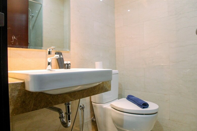 High Floor Studio With City View At Menteng Park Apartment