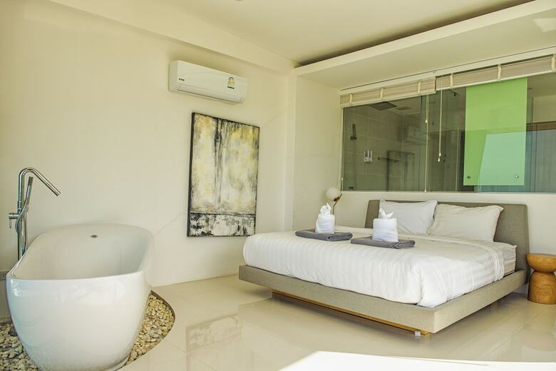 Villa Chaweng Noi Beach  Full Moon 4br Seaview