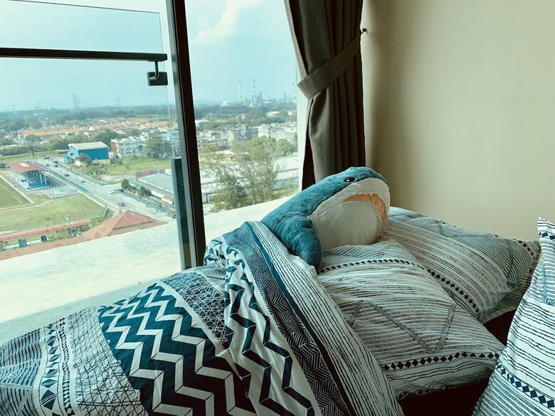 Apartamentos D'wharf Residence @ Pd Waterfront Balcony View By Airplan