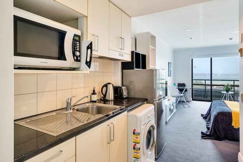 Apartamentos Sea City Views Takapuna Studio W Carpark