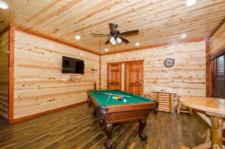 Smokystays 6 Br Cabin W Indoor/heated Pool