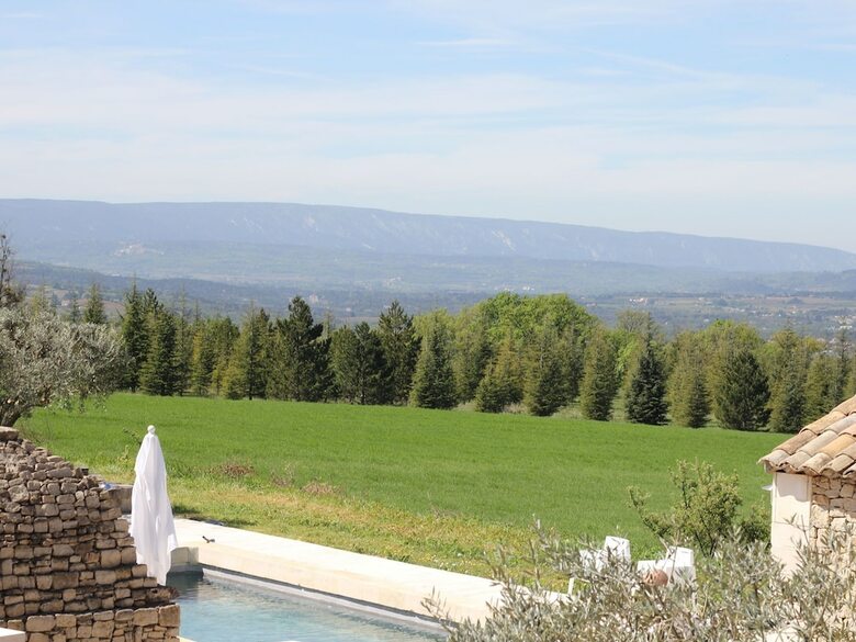 Villa Beautiful, Renovated Bastide With Private Pool And Panoramic Views, 3km From Apt