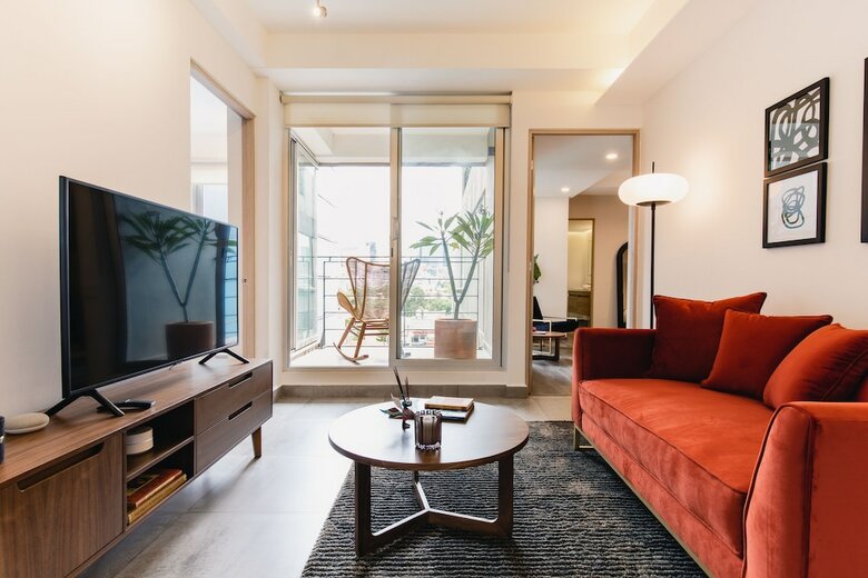 Apartamento Luxurious 3 Br 2 Ba In Chic Polanco District
