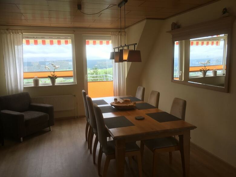 Apartment In D�dinghausen With Balcony, Heating, Garden