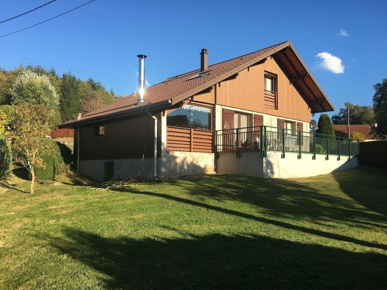 Cozy Chalet In Gerb�pal With Terrace
