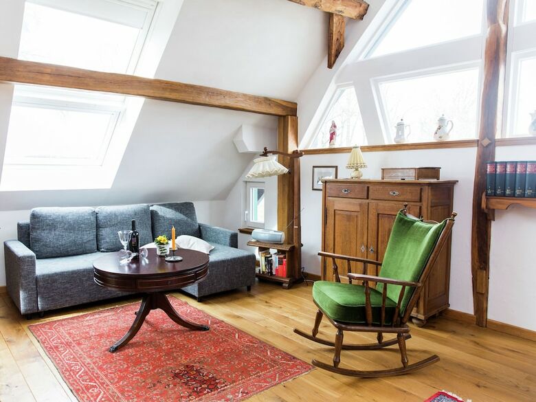 Vintage Apartment In Morsbach With Garden