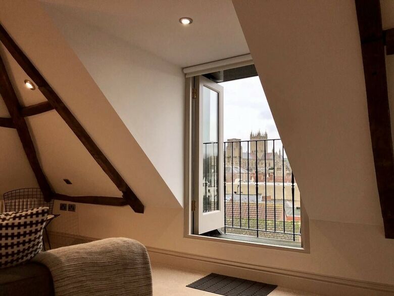 Apartamento Stylish Wells Penthouse With Cathedral Views