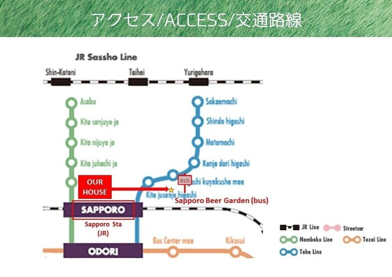 Apartamentos Grandtree Sapporo Station