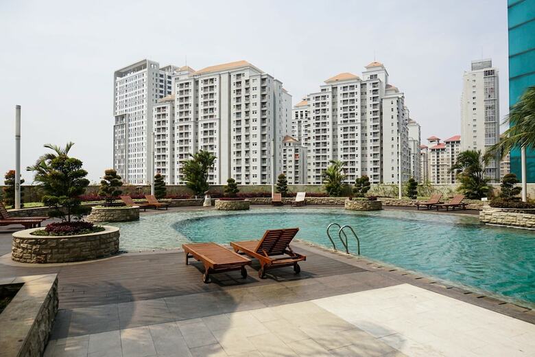 2br Apartment At Central Park Residence Near Mall