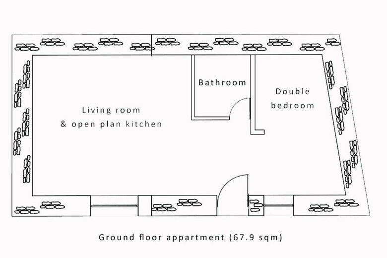 Apartamento Agrilos Live Ree Partment - Sleeps 2