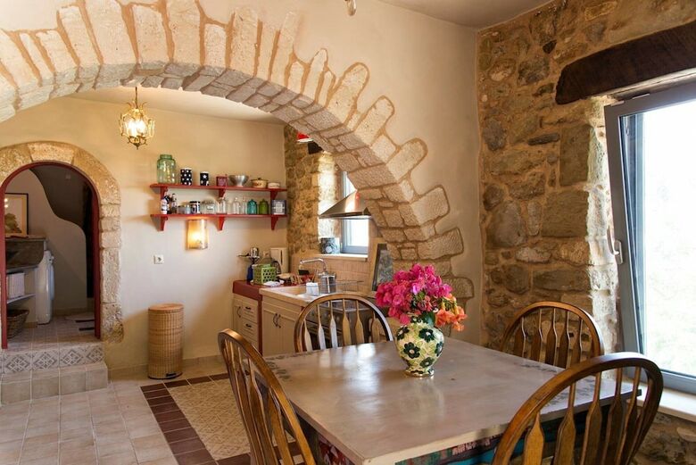 Joy: Artist's Stone House With Countryside Views