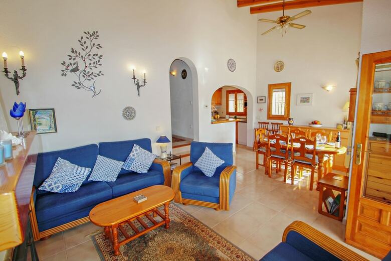 Dina - Mediterranean Bungalow In Moraira