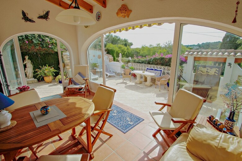 Dina - Mediterranean Bungalow In Moraira