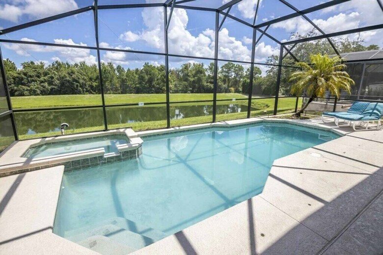 Nice 4bd Pool Hm, Emerald Island Resort-8403skc