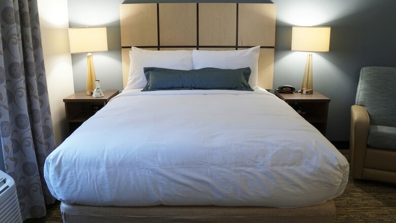 Hotel Candlewood Suites Vancouver-camas