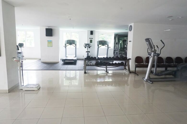 Mountain View Studio @ Dago Suites Apartment With Balcony